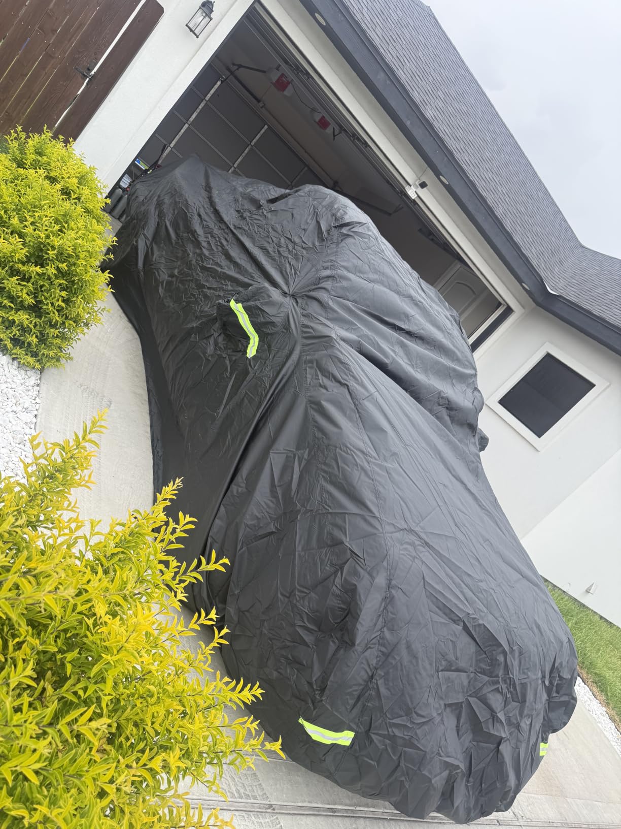 Sedan Car Cover Waterproof Outdoor Cover Fits 186-193 Inch customer photo 2