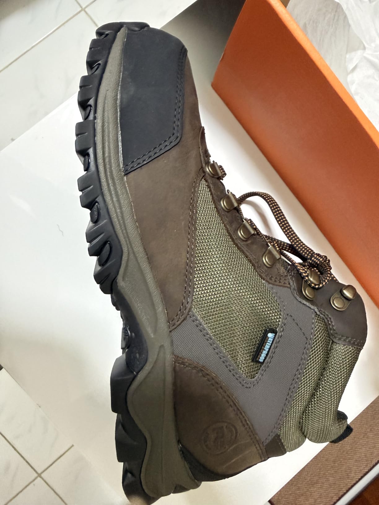 Timberland PRO Men's Keele Ridge Steel Safety Toe Waterproof Industrial Hiker Work Boot customer photo 2