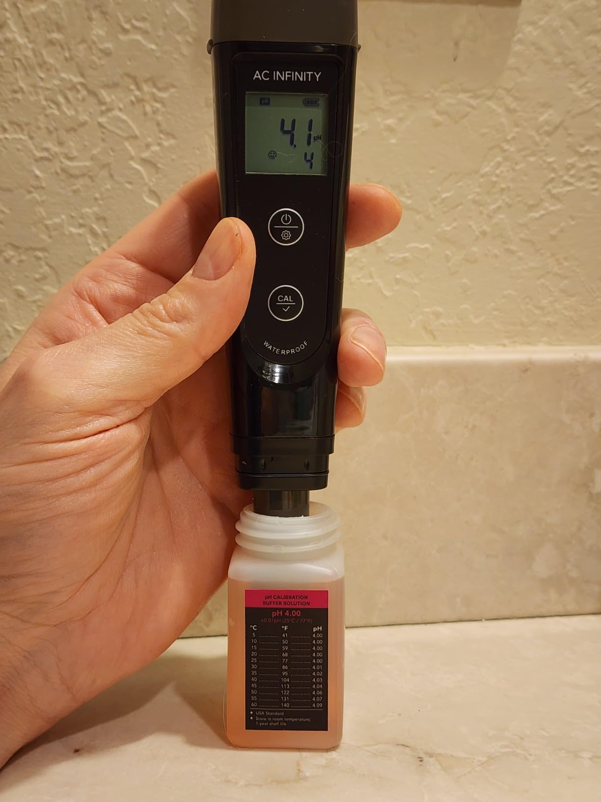 AC Infinity Digital pH Meter Kit, Precision pH Pen for Hydroponics & Water customer photo 1