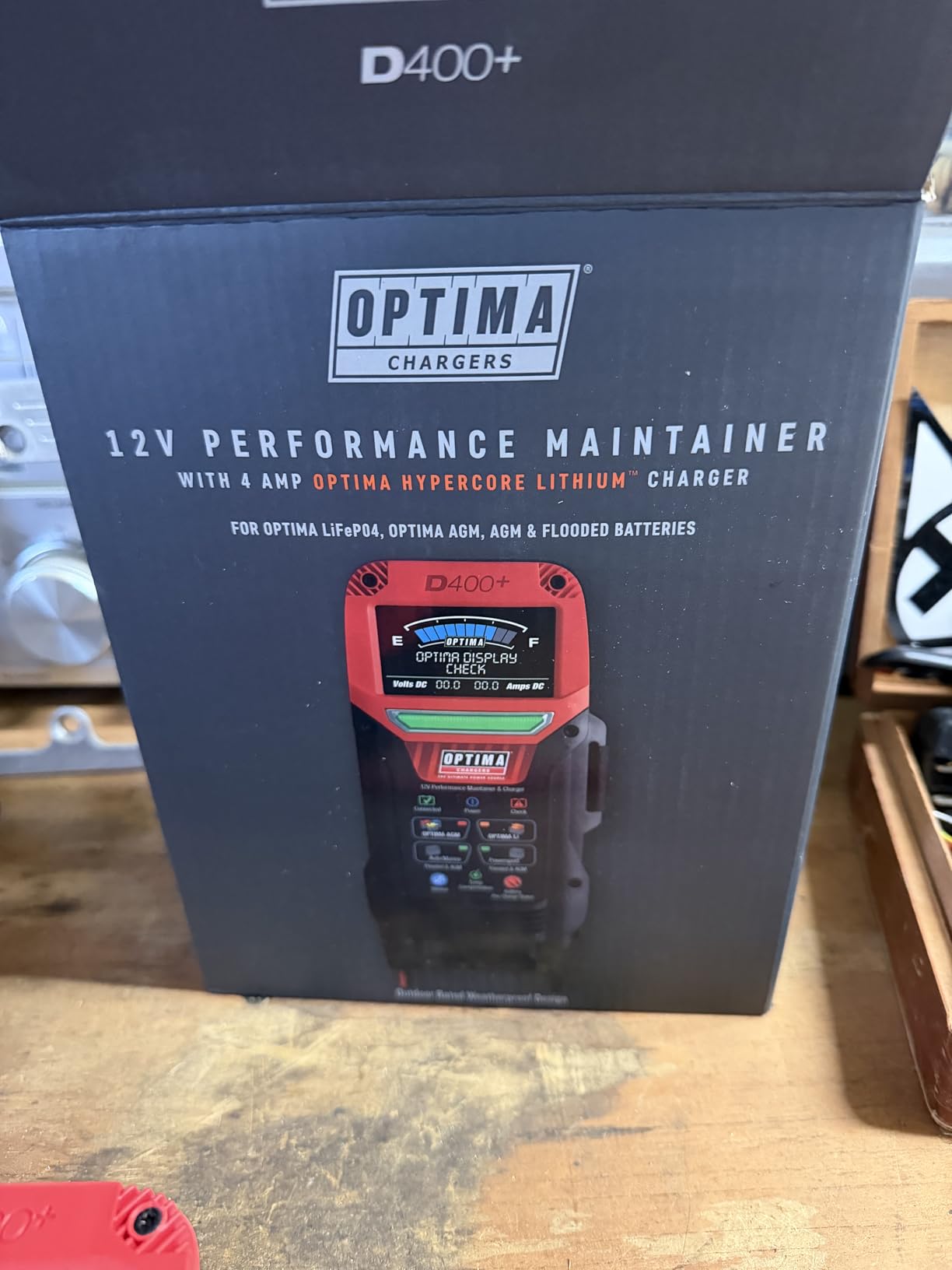 OPTIMA® Batteries Digital 400+ 12 Volt Battery Maintainer and Charger customer photo 1