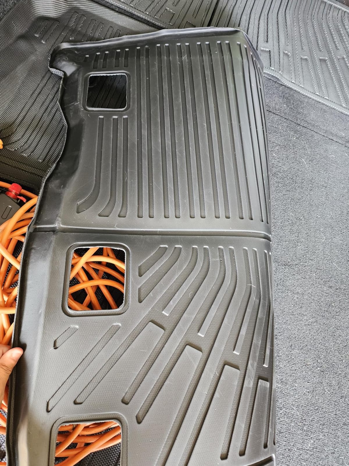 Cargo Mat for Nissan Rogue S | SV | SL 2021-2025 2026 (No Sport Model, Not for 2026 Rogue PHEV) Cargo Liner TPE All Weather Trunk Mat for Nissan Rogue Accessories customer photo 1