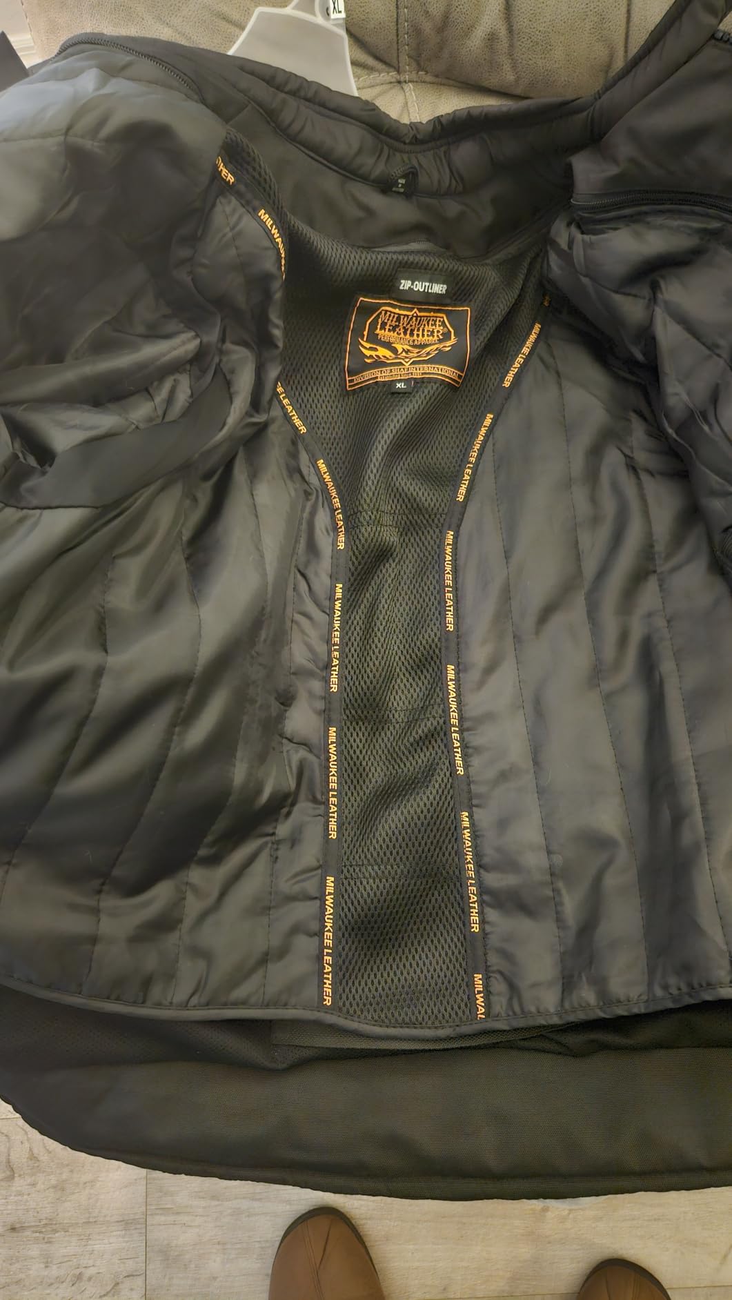 Milwaukee Leather Men’s CE Armored All-Season Motorcycle Jacket - XL customer photo 2