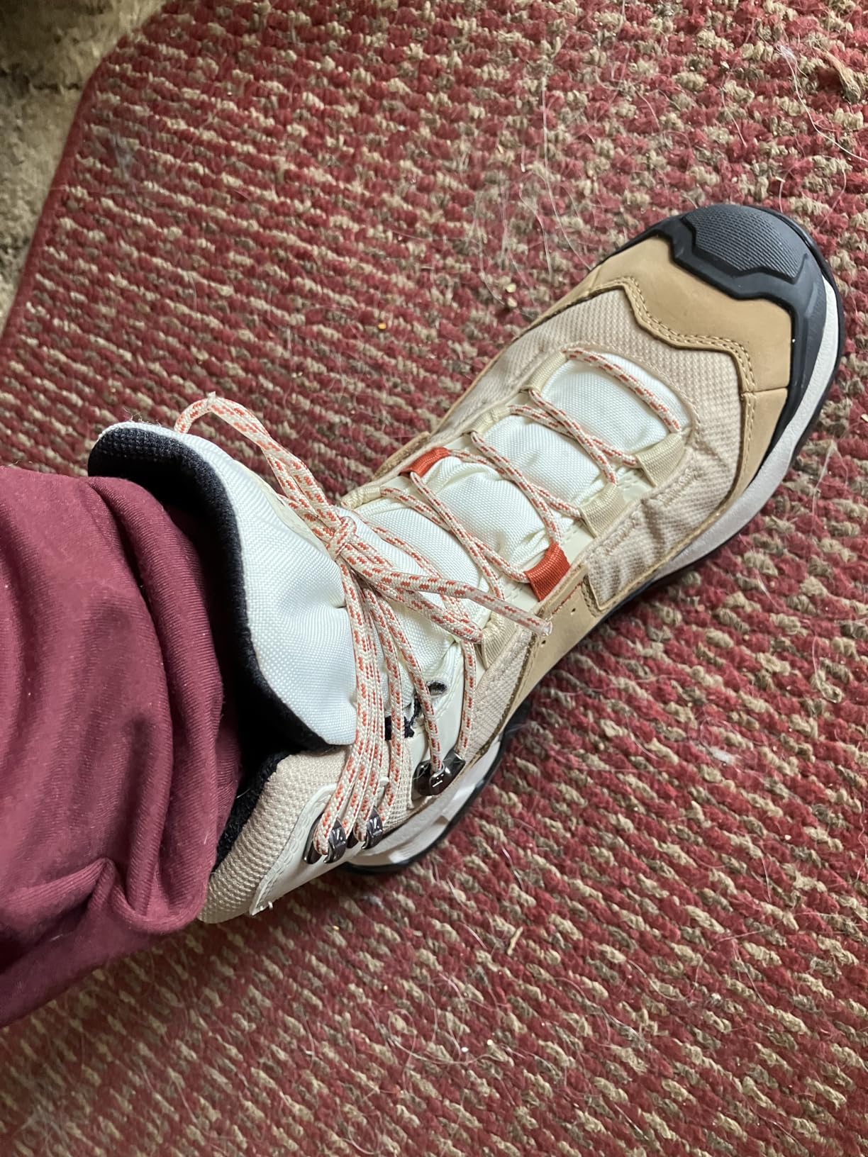 Salomon Women’s Quest Element Gore-Tex, Waterproof Neutral Leather Hiking Boots customer photo 2