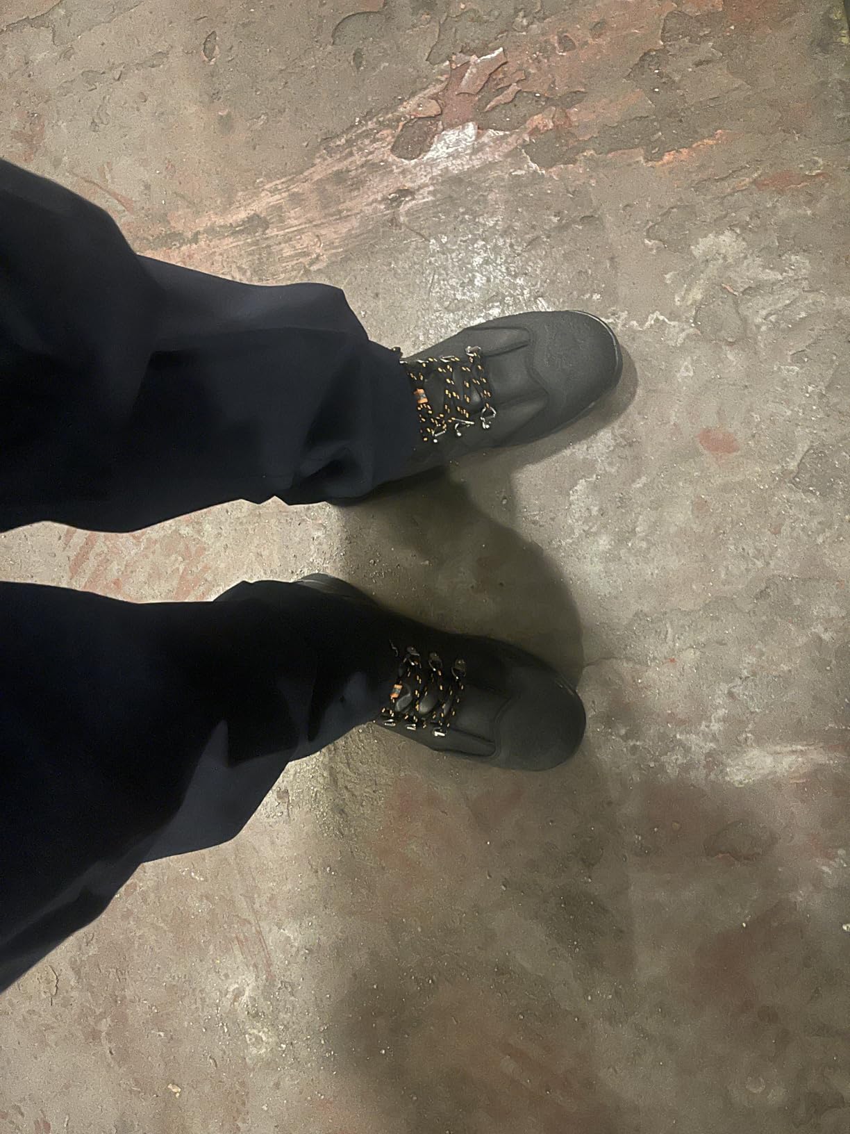 NINGO Steel Toe Work Boots for Men, Oil & Slip Resistant Construction Boots customer photo 1