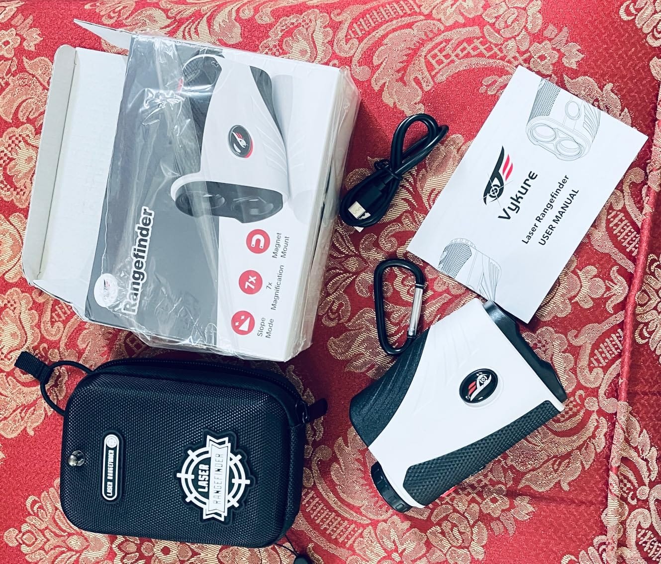 Golf Rangefinder with Slope On/Off - 1200 Yards 7X Magnification customer photo 2