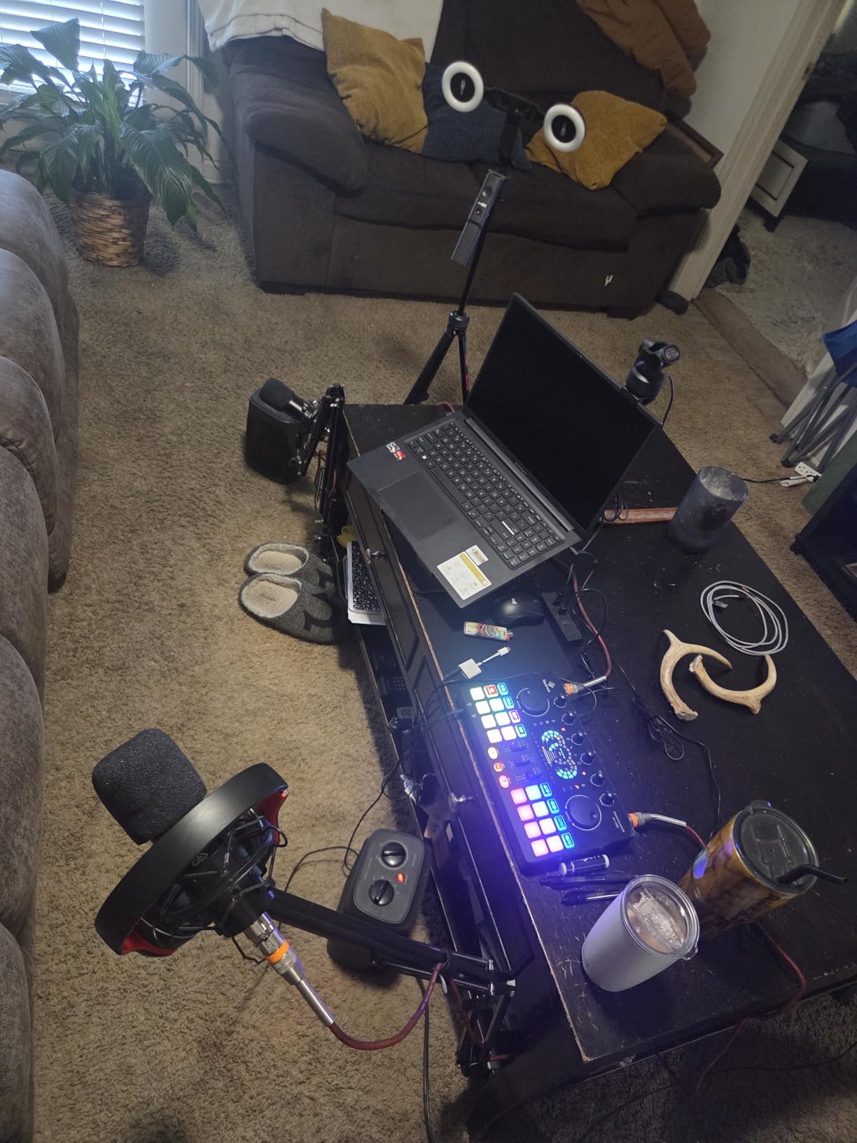 M100 Podcast Equipment Bundle,2 XLR Dynamic Mics & Audio interface customer photo 1