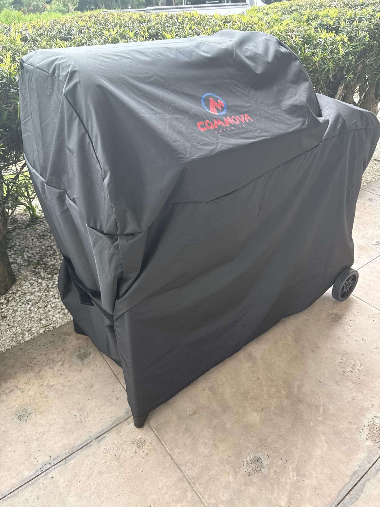 Comnova Grill Cover for Traeger Flatrock - Premium Flat Top Griddle Cover for Traeger Waterproof & Heavy Duty, 600D Gas BBQ Cover Accessory for Treager Flatrock Flat Top Grills (BAC751) customer photo 1