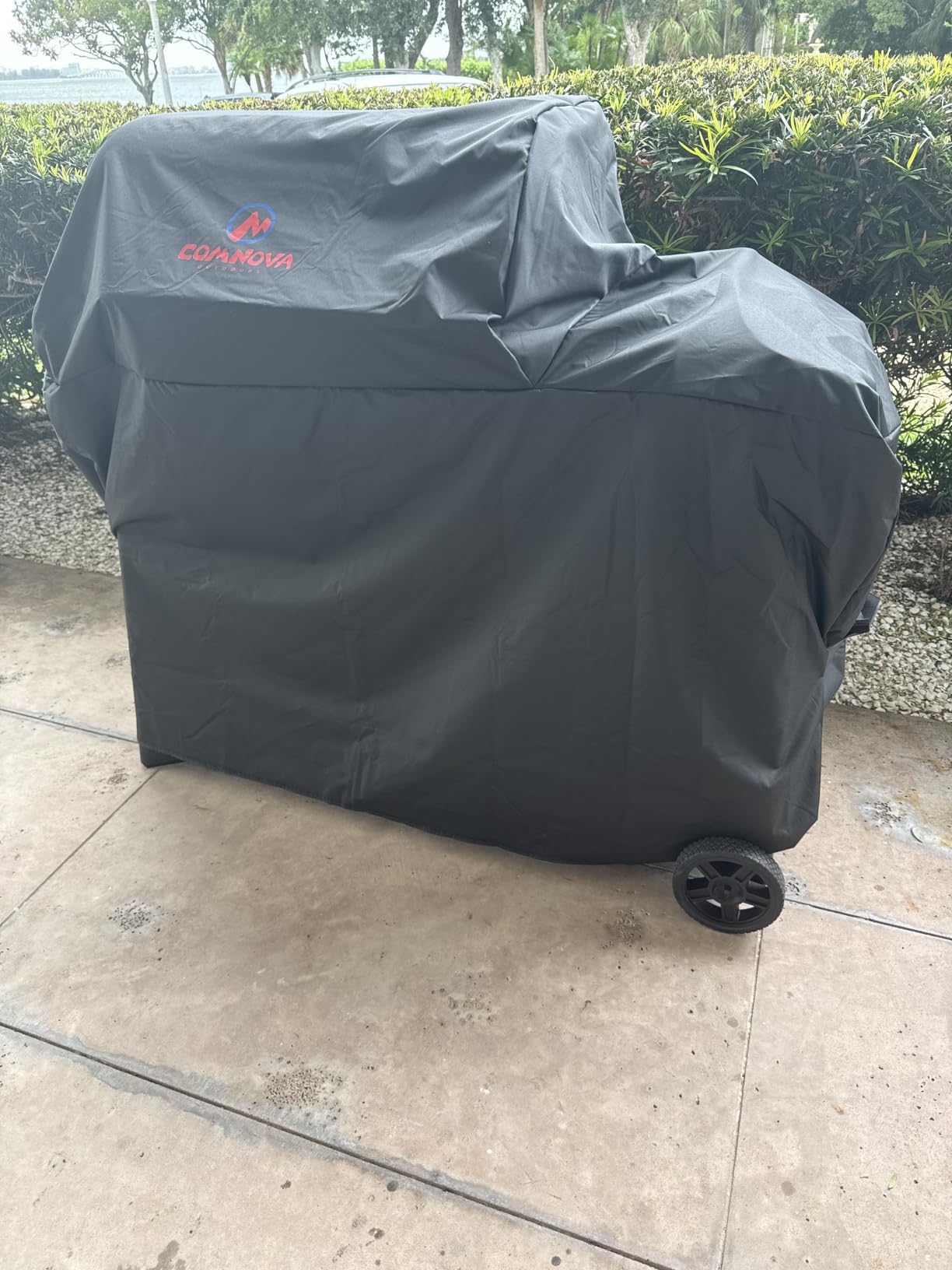 Comnova Grill Cover for Traeger Flatrock - Premium Flat Top Griddle Cover for Traeger Waterproof & Heavy Duty, 600D Gas BBQ Cover Accessory for Treager Flatrock Flat Top Grills (BAC751) customer photo 2