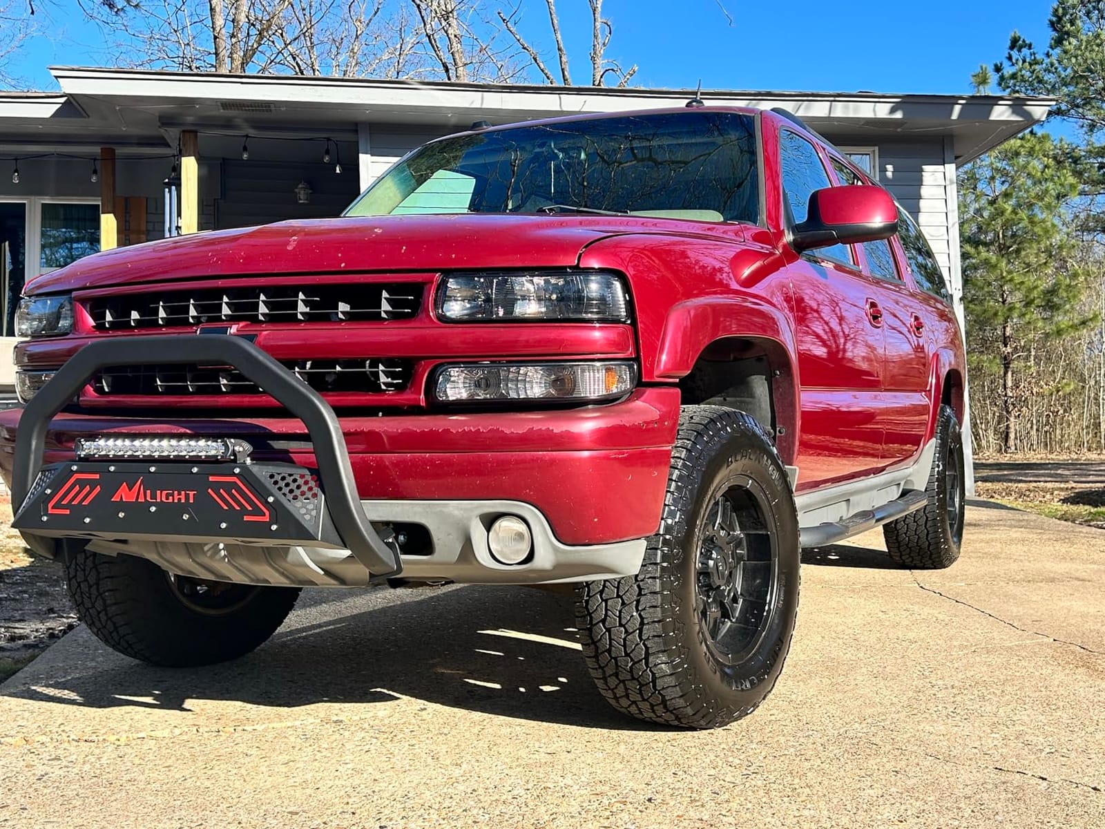 Nilight Bull Bar for 2015-2022 Chevy Colorado & GMC Canyon (Not fit ZR2) customer photo 1