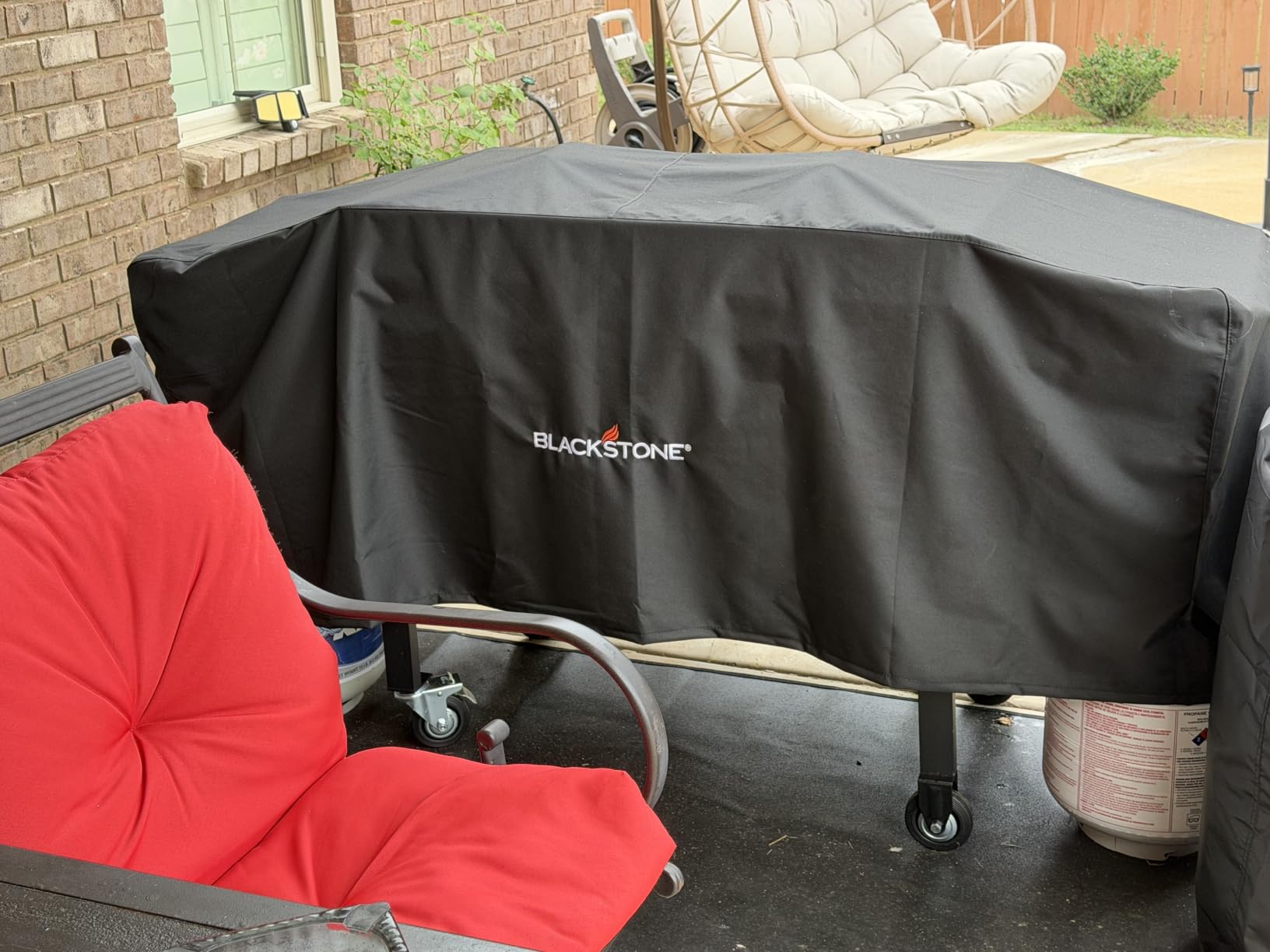 79x39 inches Large Under Grill Mats for Blackstone Outdoor Deck BBQ customer photo 1