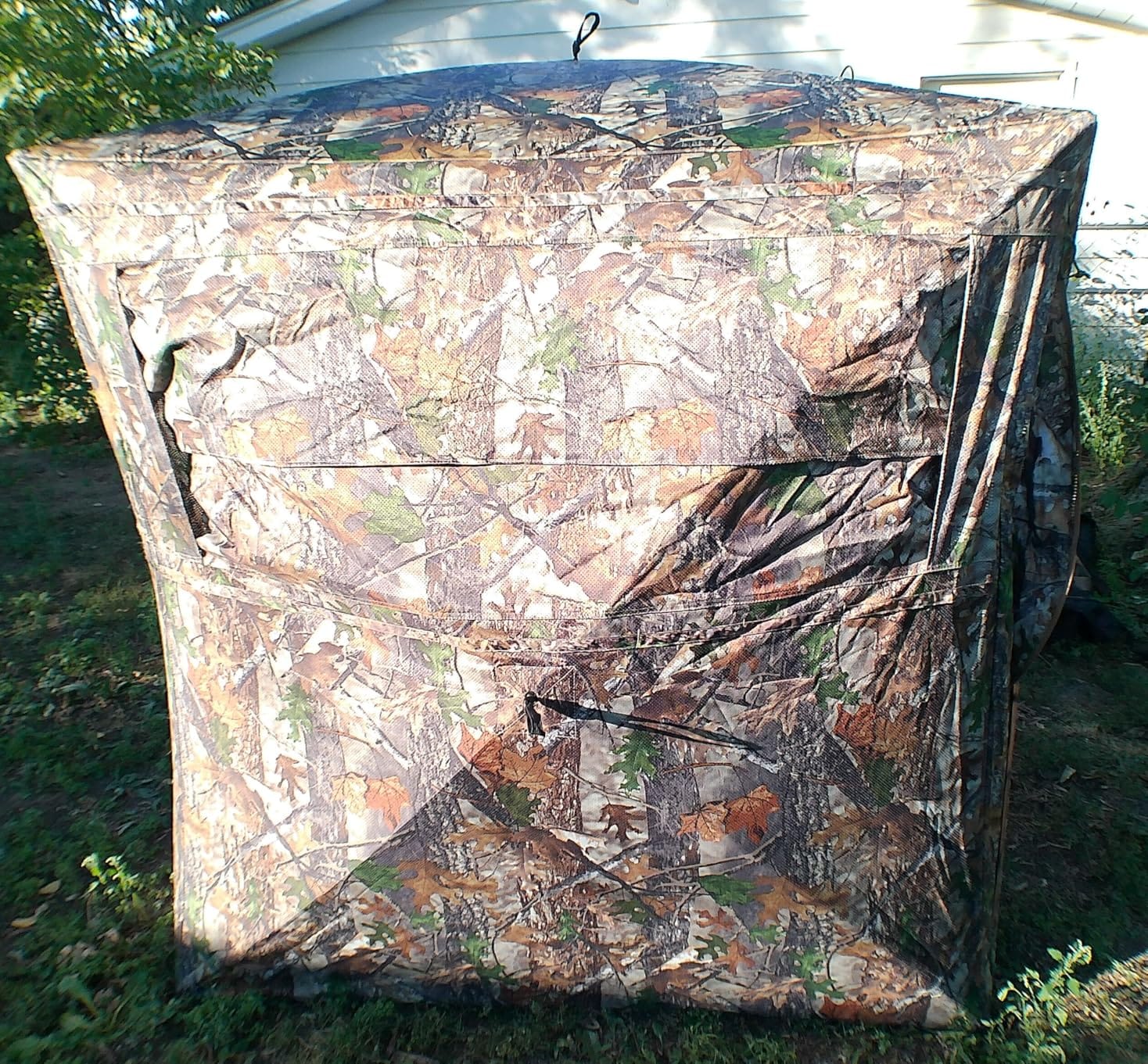FLISSA Hunting Blind, 270/360 See-Through Ground Blind for Deer Hunting customer photo 1