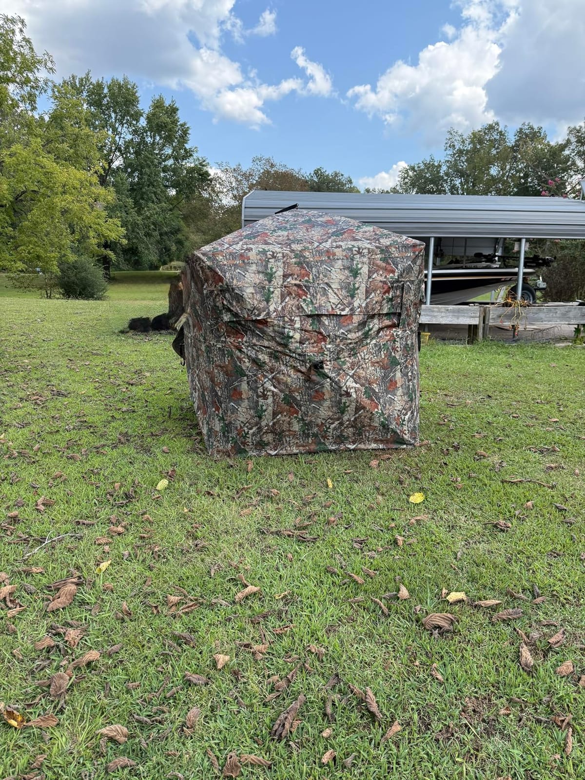TLC Sport Hunting Blind, 270°/360° See Through Ground Blind for 2-4 Person customer photo 1