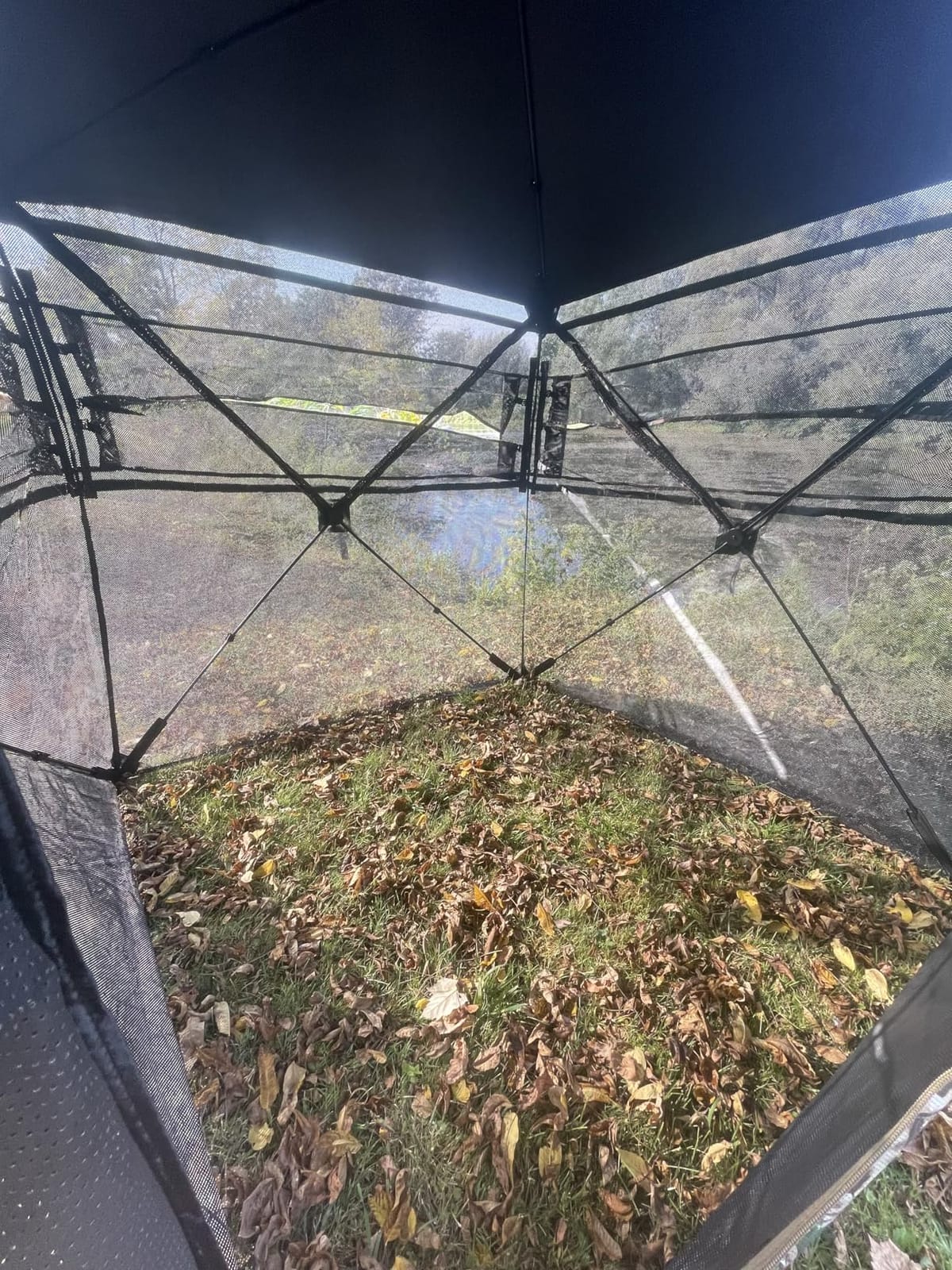 TLC Sport Hunting Blind, 270°/360° See Through Ground Blind for 2-4 Person customer photo 2