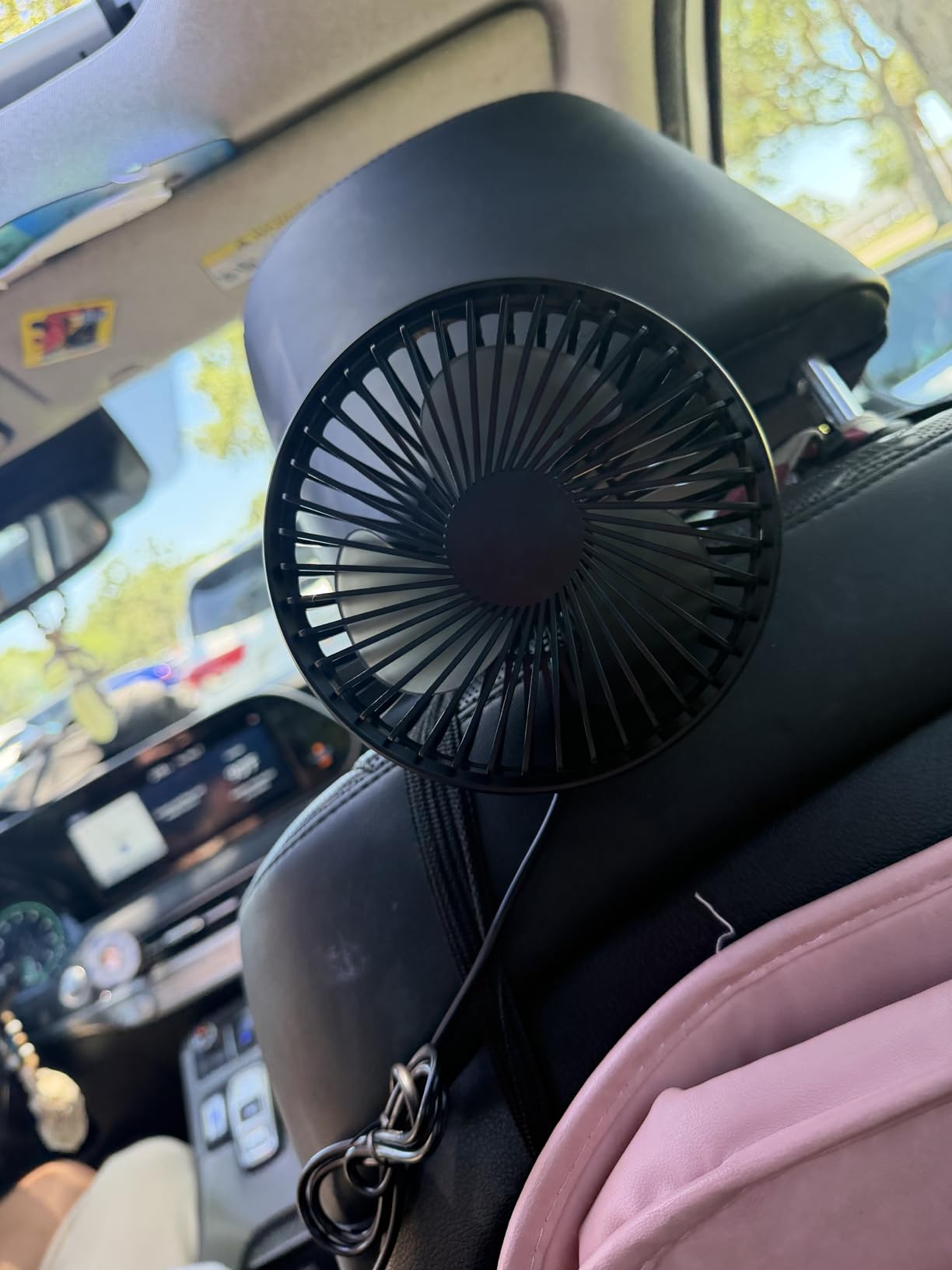 Grow Tent Fan, 5in Two Fans for Greenhouse Plant All Direction Ventilation Circulation Instead of Oscillating, Can Work with Timer and Thermostat, 3 Speeds IP54 Waterproof 8ft Cord Power Adapter customer photo 2