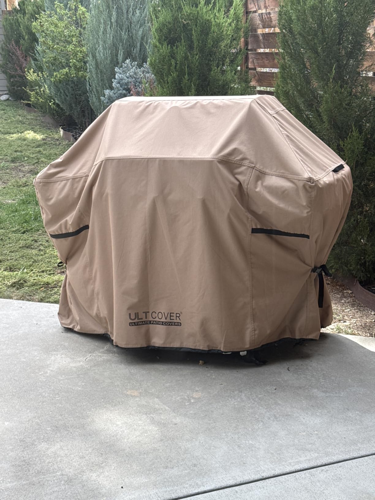 ULTCOVER 600D Outdoor Waterproof Griddle Cover, 28 inch customer photo 1