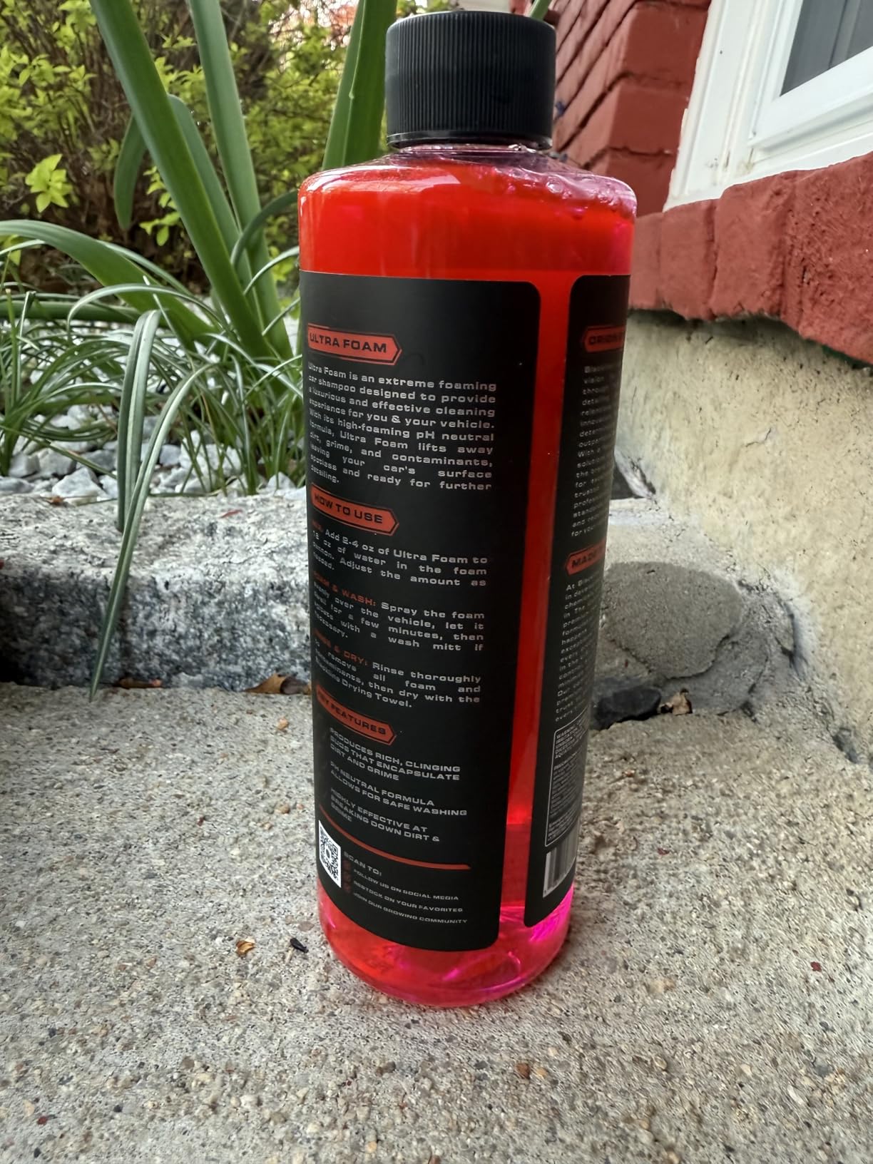 Blackline Car Shampoo for Foam Cannon, Ceramic Safe - 16oz Oasis Scent customer photo 1