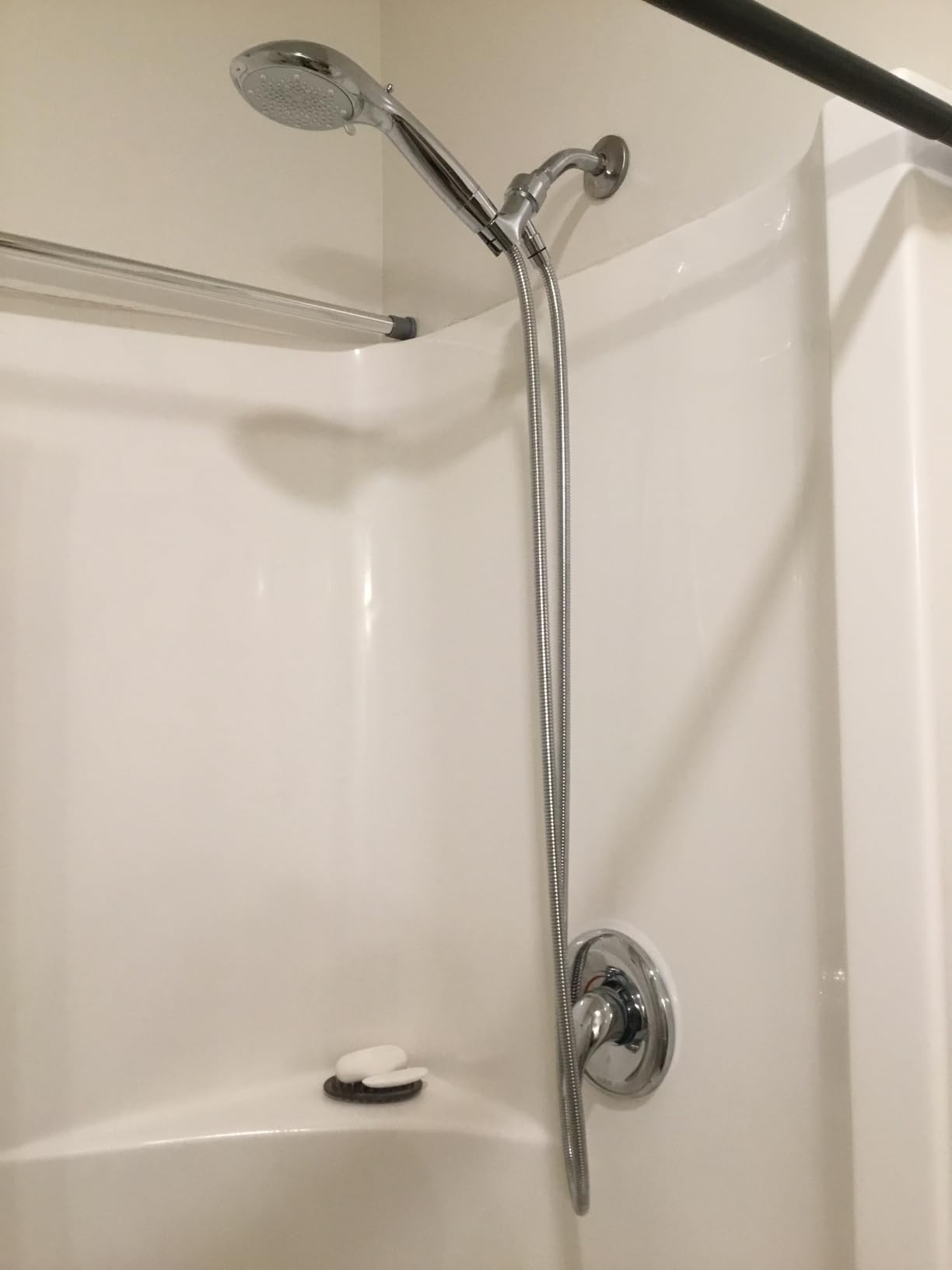 FASDUNT Filtered Shower Head with Handheld, High Pressure 8 Sprays, Chrome customer photo 1
