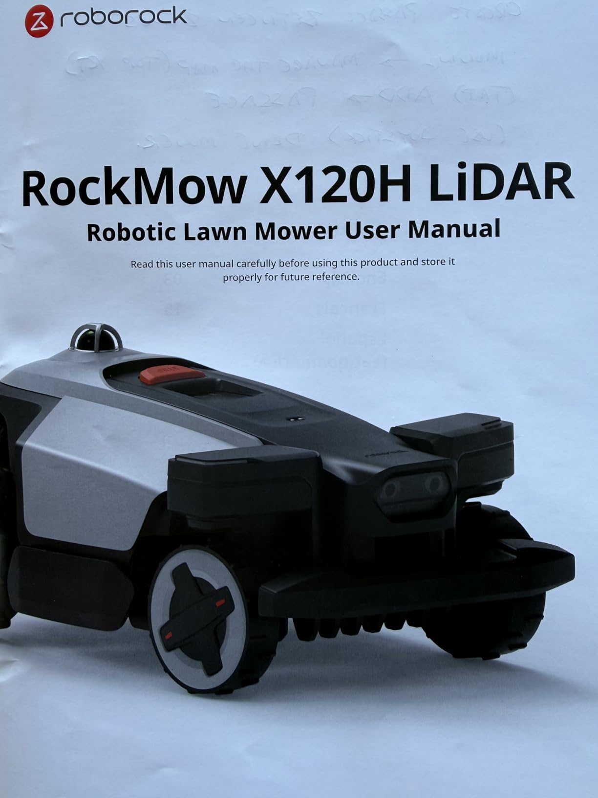 roborock RockMow X120H LiDAR AWD Robot Lawn Mower for up to 0.49 Acre, Wire-Free RTK Free with Dual- LiDAR AI Auto Mapping, Robotic Mower with 4G, AI Obstacle Avoidance, 80% Slope, Smart App Control customer photo 1