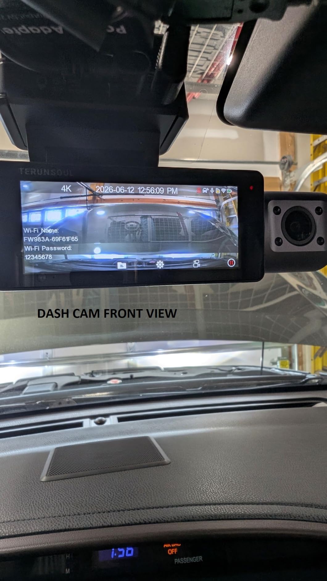 4K Dash Cam Front and Rear, Full HD 3 Channel Dashcam, Free 128GB Card customer photo 1