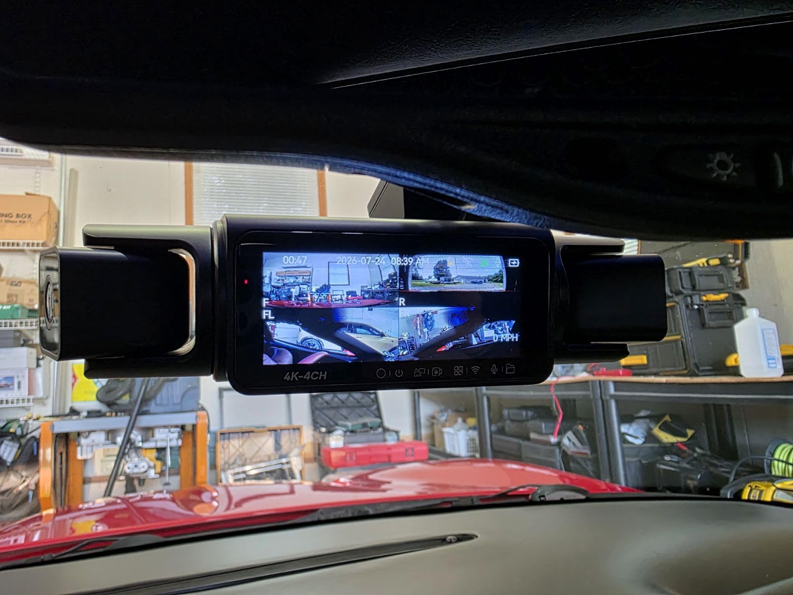 IIWEY N7 PRO 4K STARVIS 4-Channel Dash Cam 360° View, 8-IR Night Vision customer photo 2