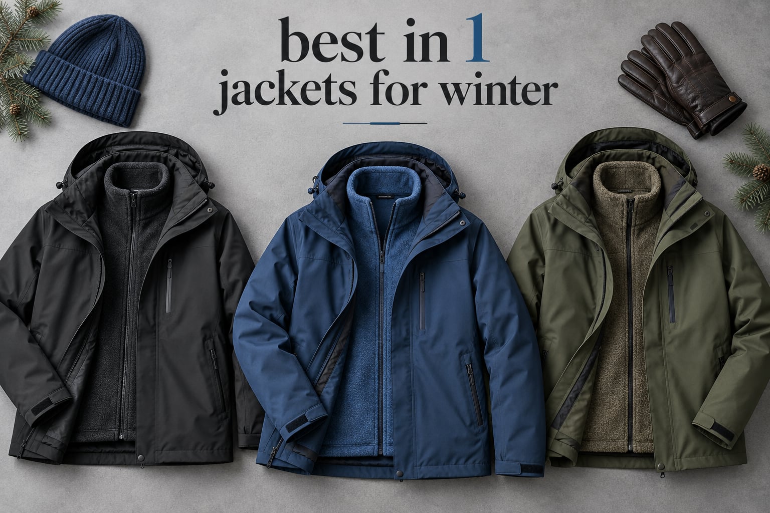 best 3 in 1 jackets for winter