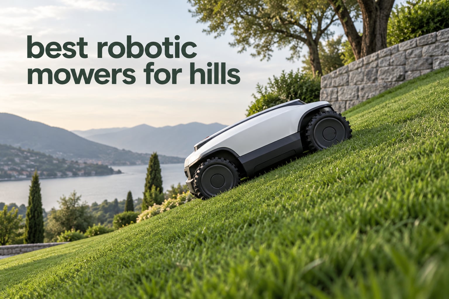 best robotic mowers for hills