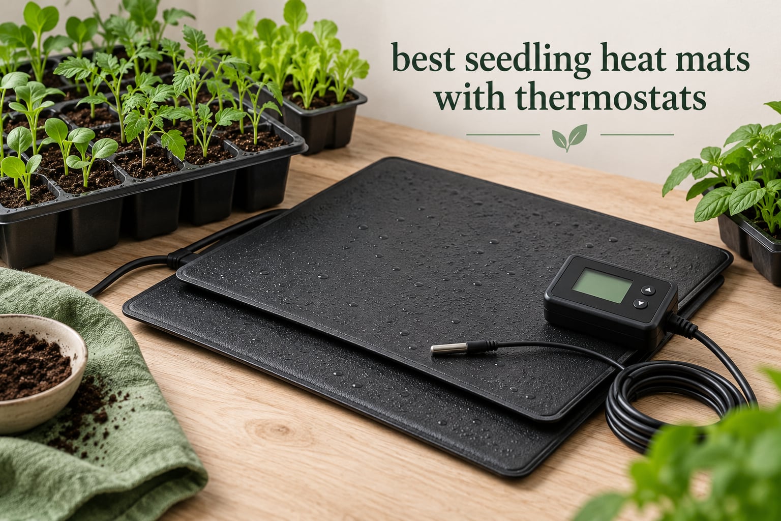best seedling heat mats with thermostats