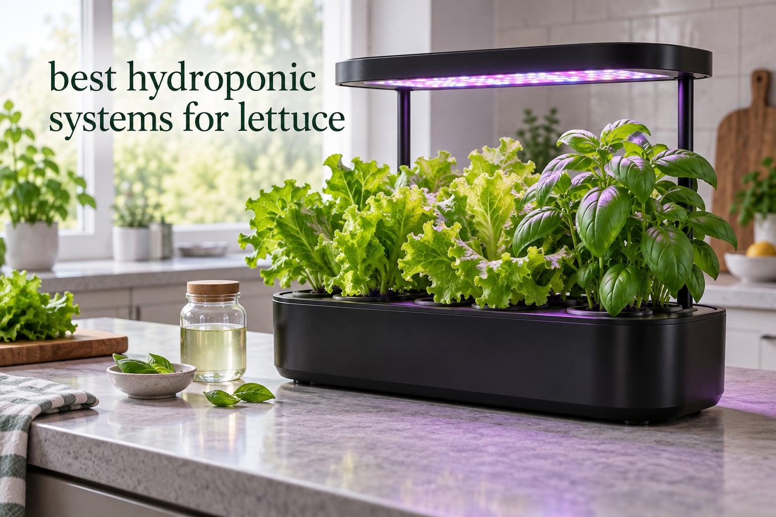 best hydroponic systems for lettuce
