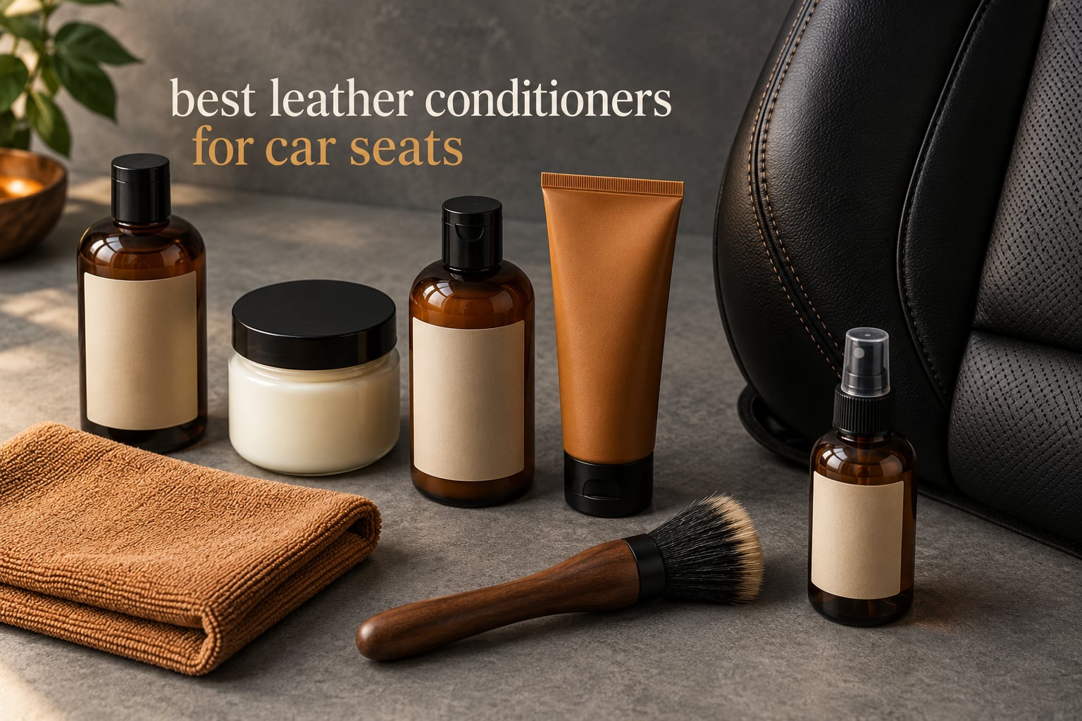 best leather conditioners for car seats