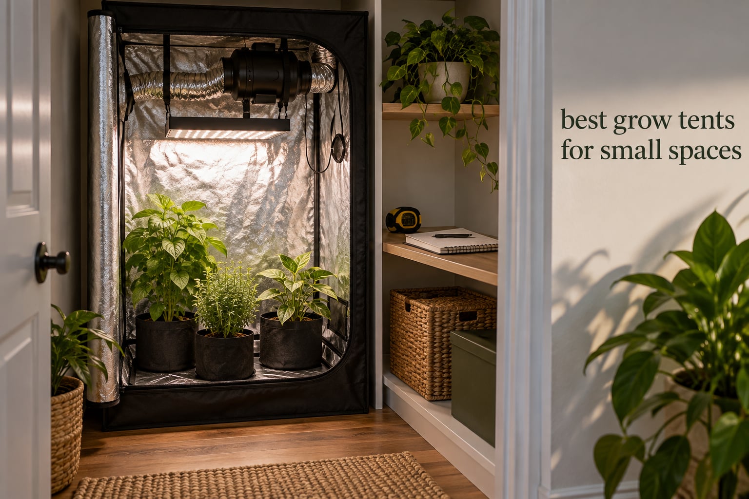 best grow tents for small spaces