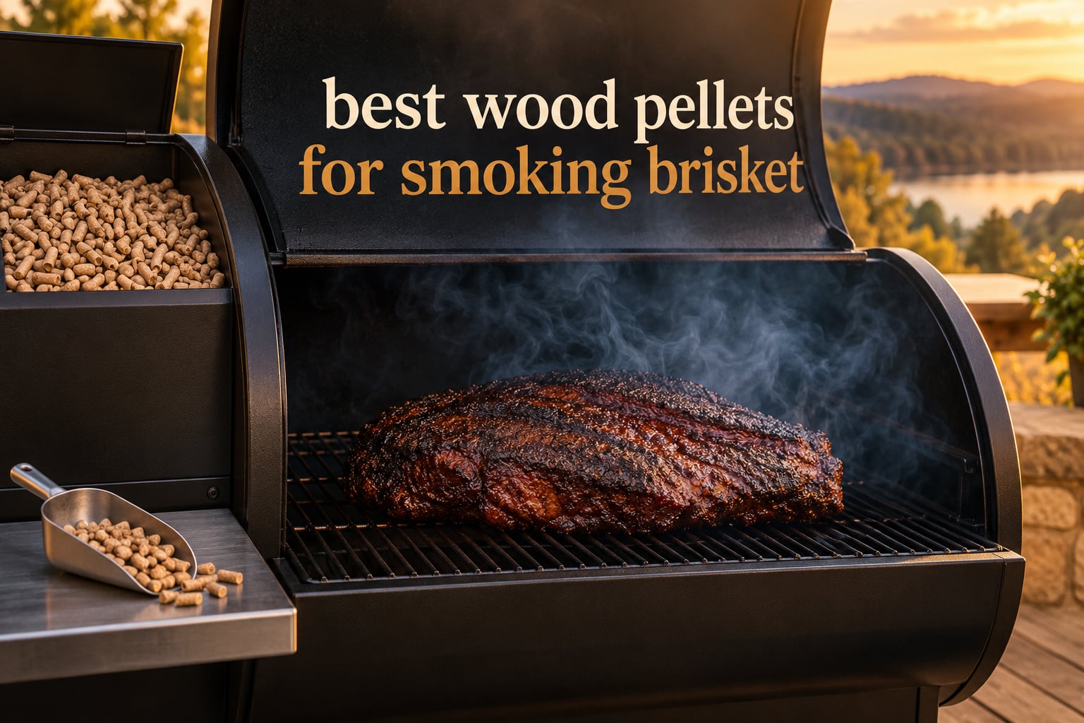 best wood pellets for smoking brisket