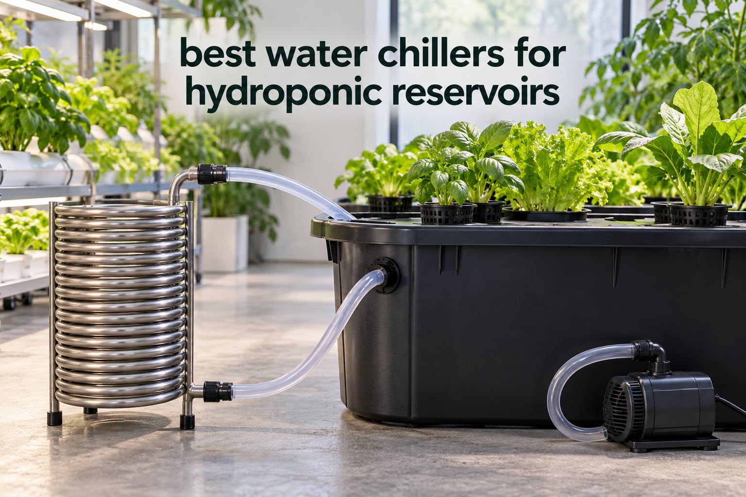 best water chillers for hydroponic reservoirs