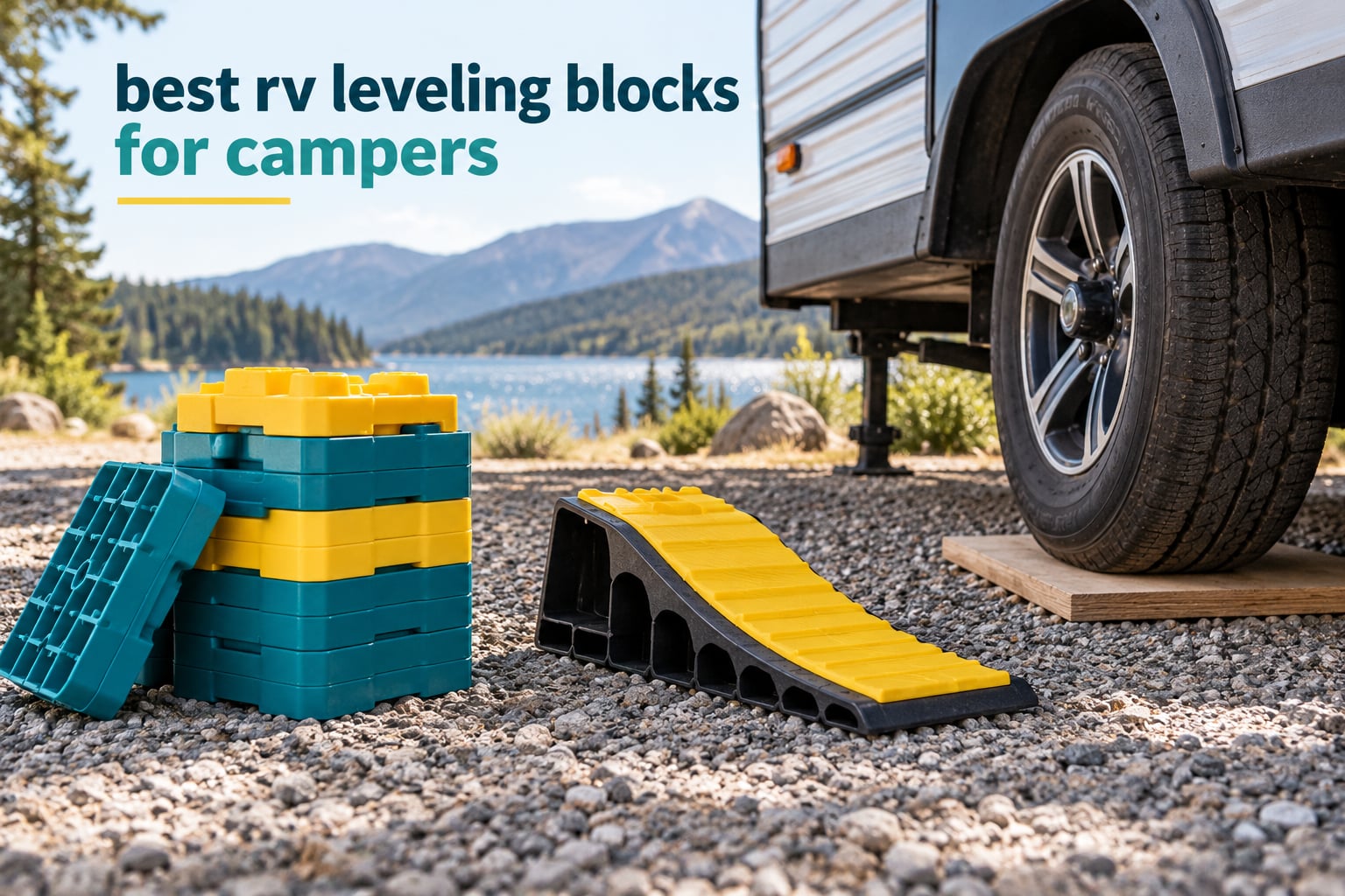 best rv leveling blocks for campers