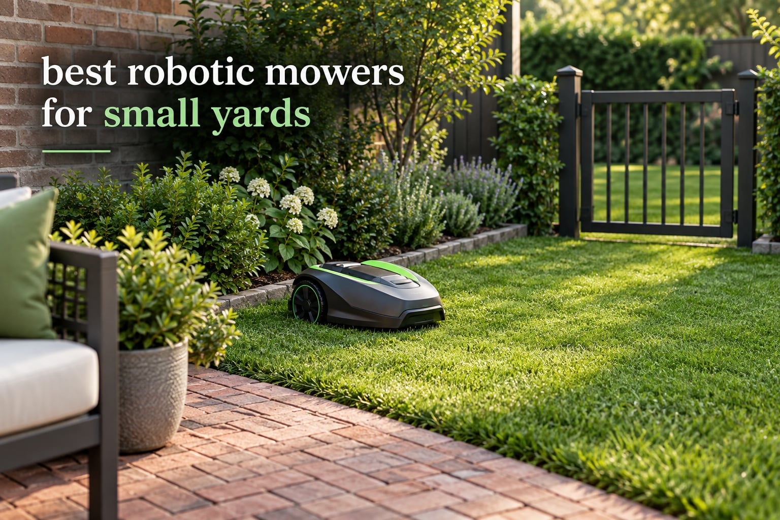 best robotic mowers for small yards