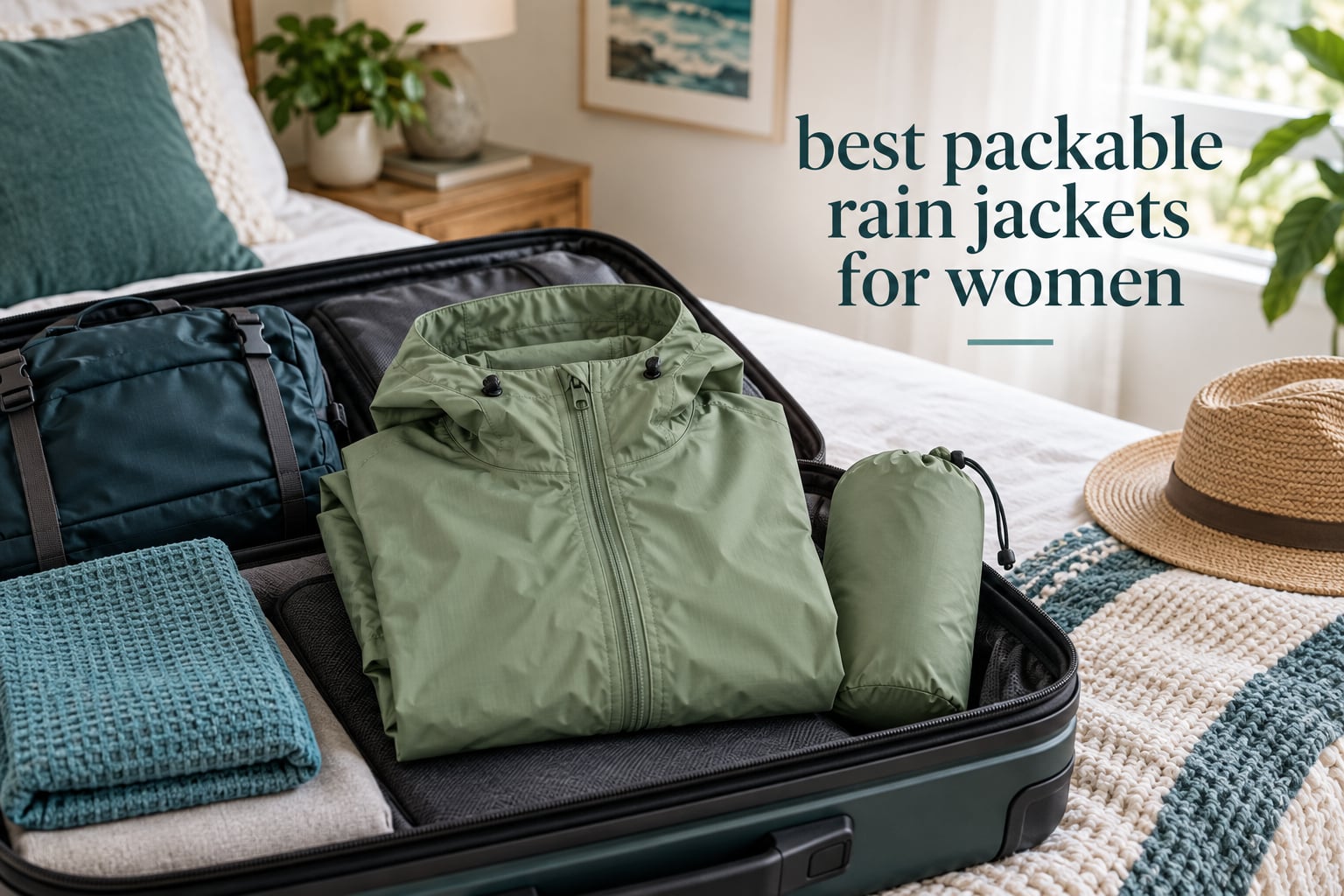 best packable rain jackets for women