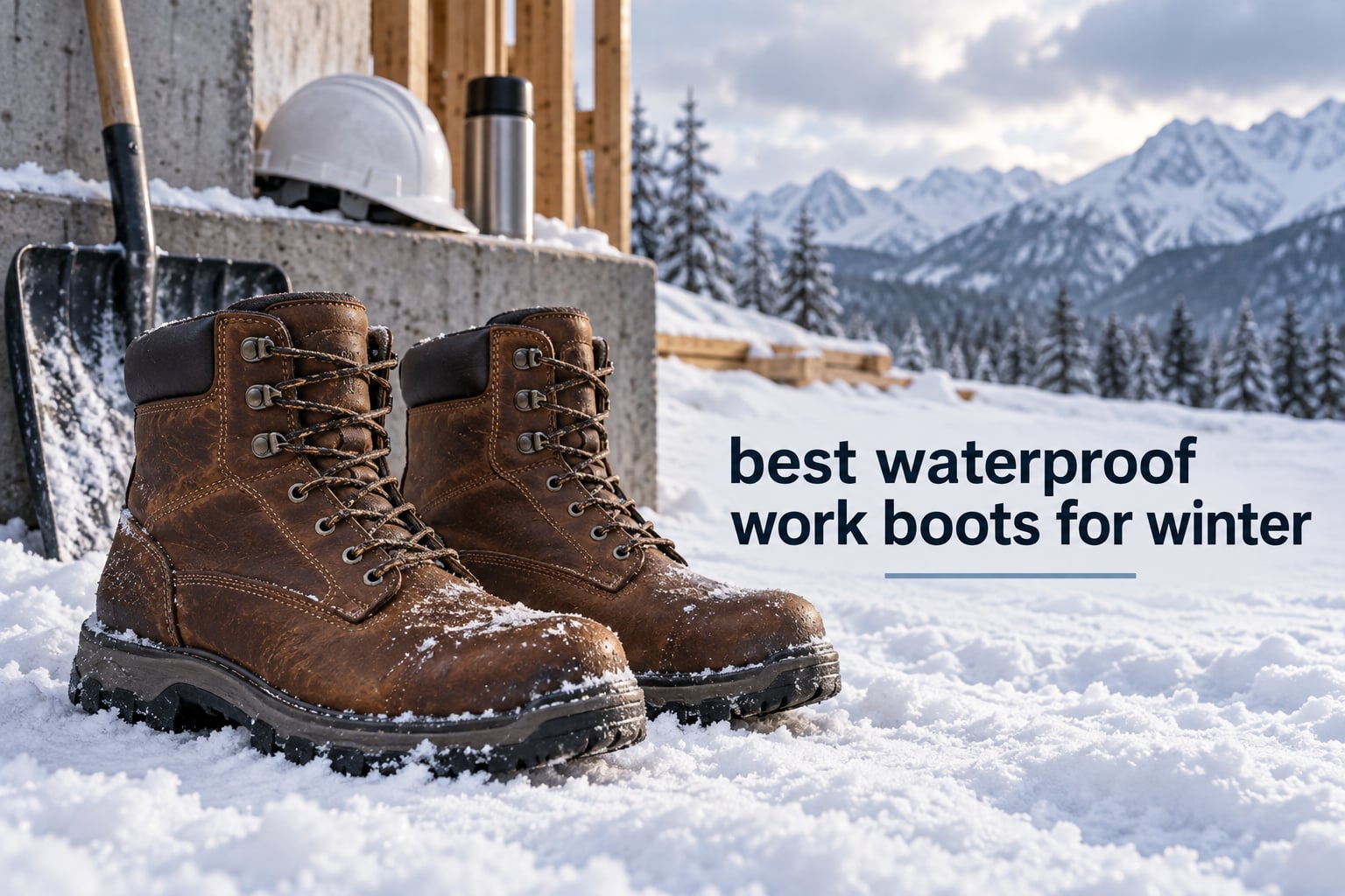 best waterproof work boots for winter
