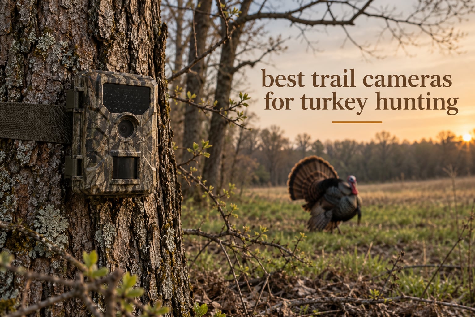 best trail cameras for turkey hunting