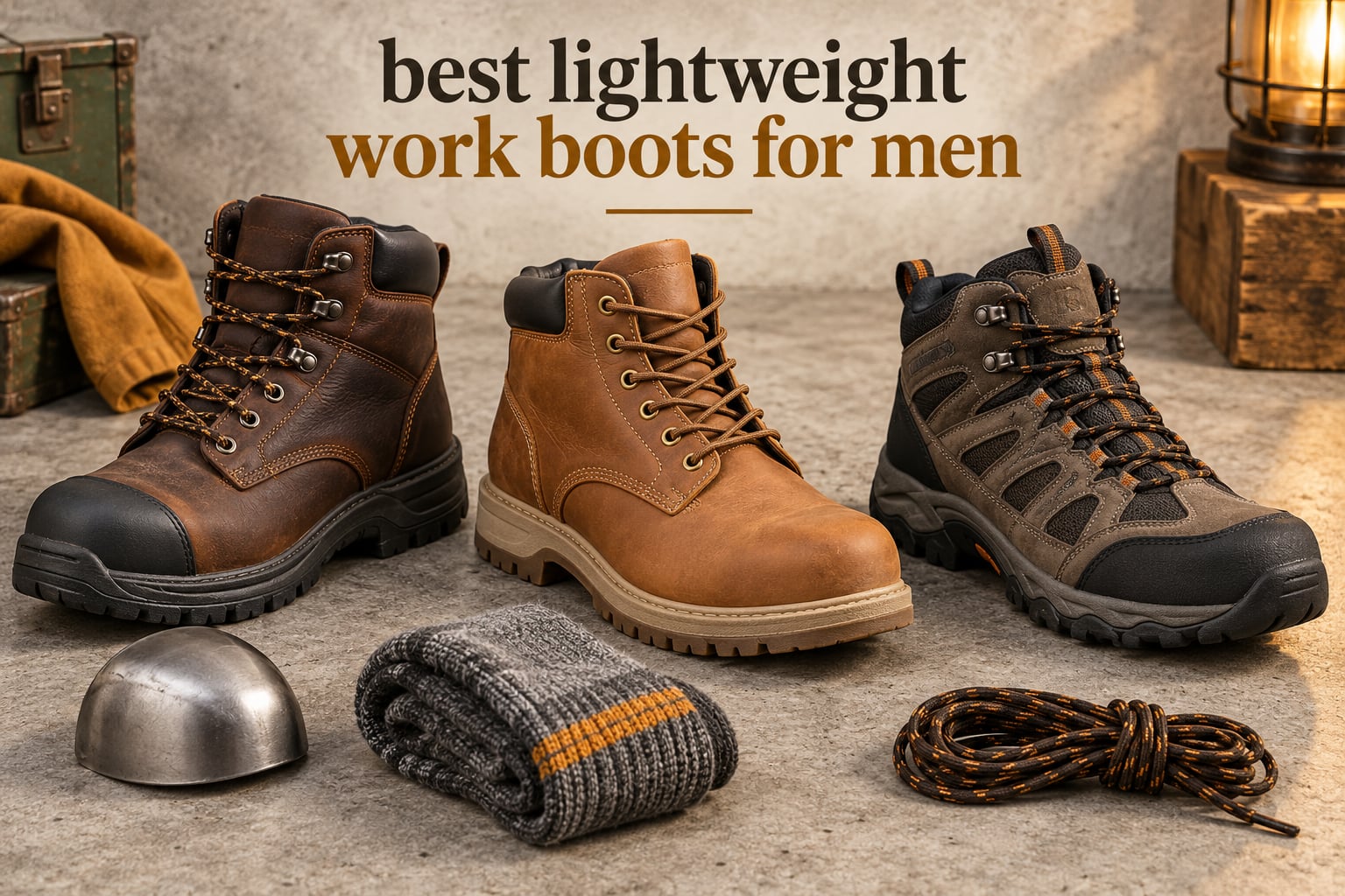 best lightweight work boots for men
