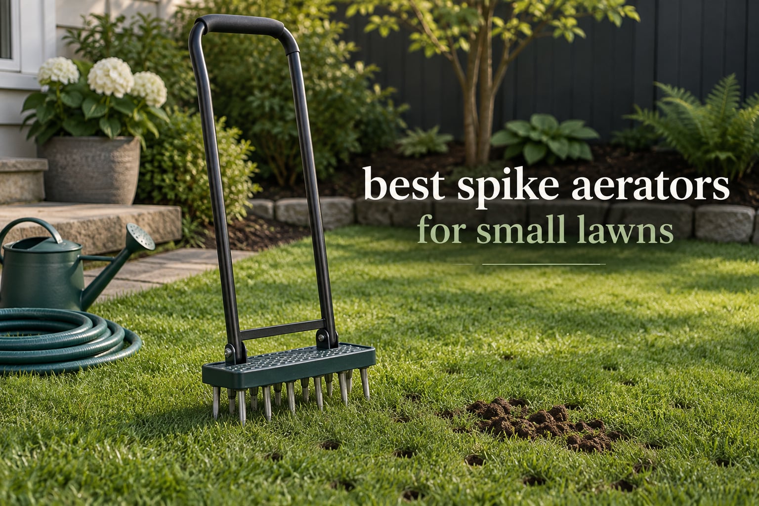 best spike aerators for small lawns