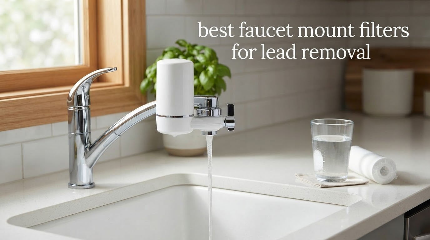 best faucet mount filters for lead removal