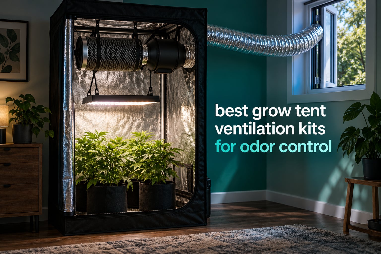 best grow tent ventilation kits for odor control