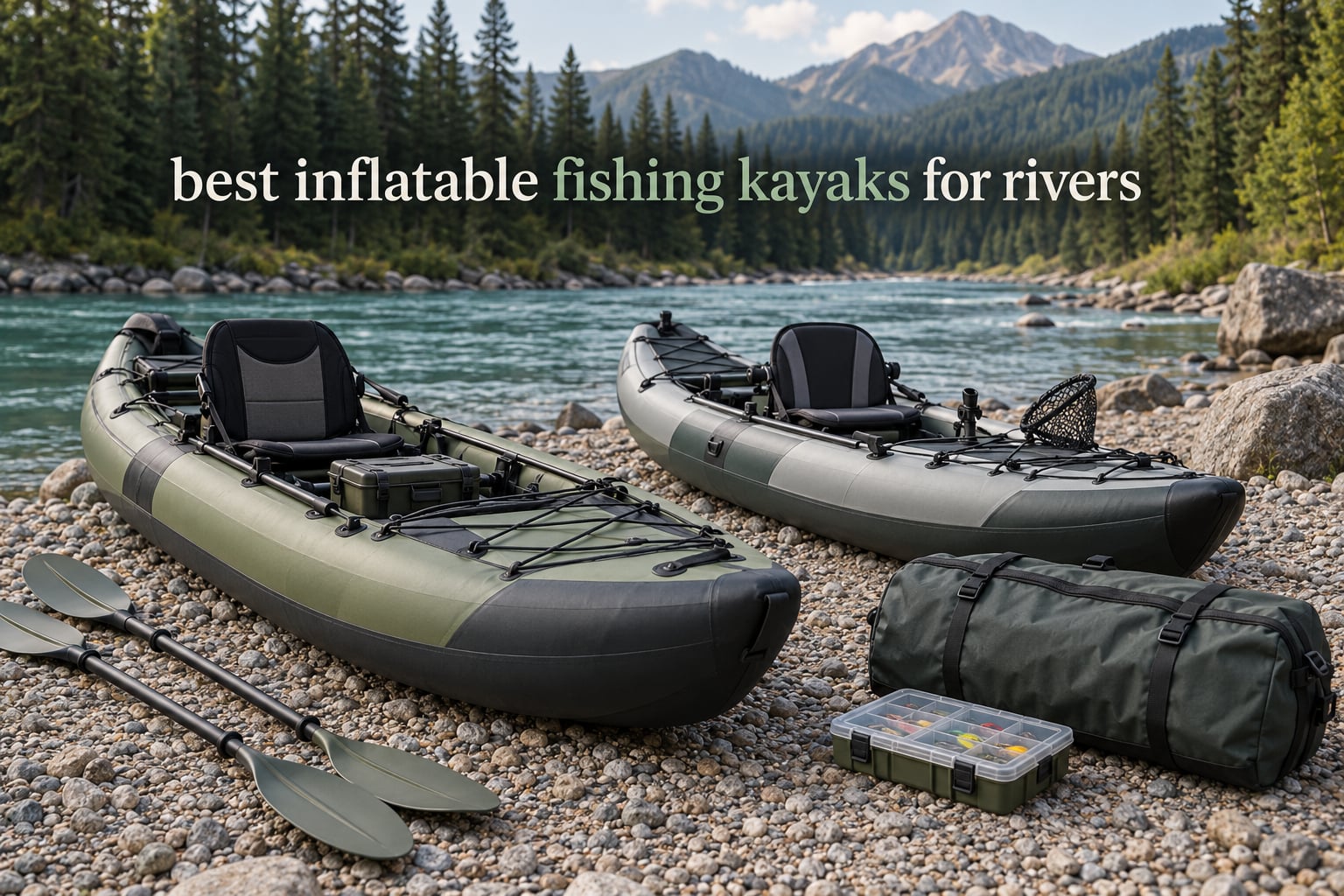 best inflatable fishing kayaks for rivers