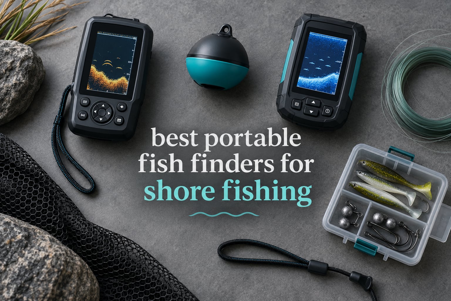 best portable fish finders for shore fishing