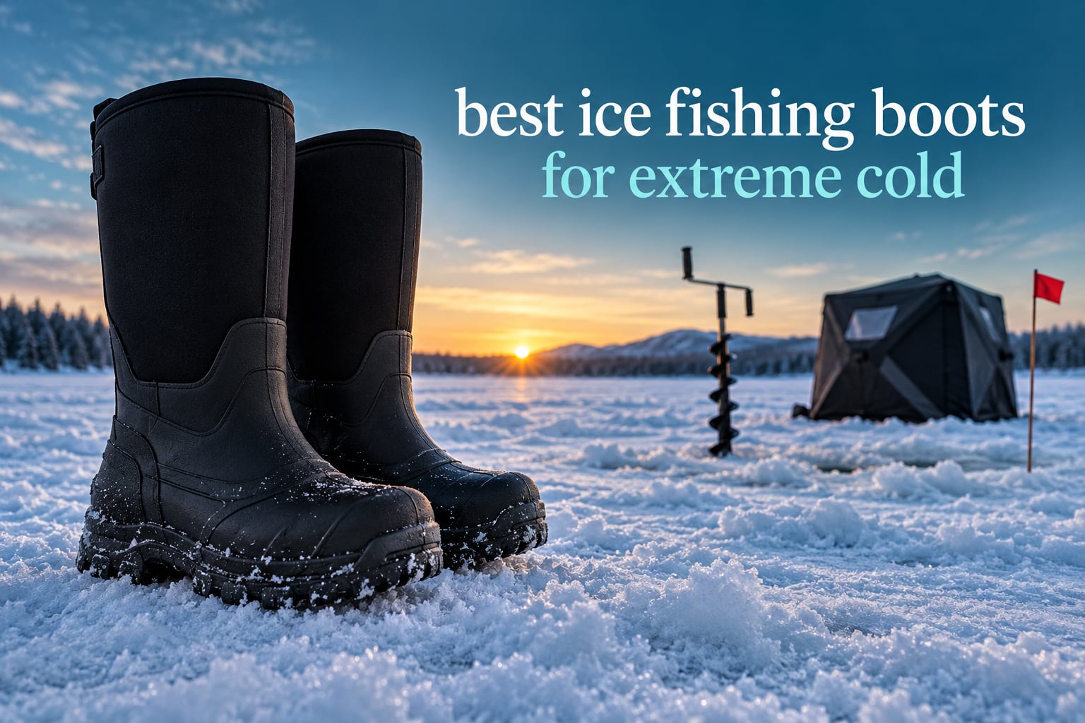 best ice fishing boots for extreme cold