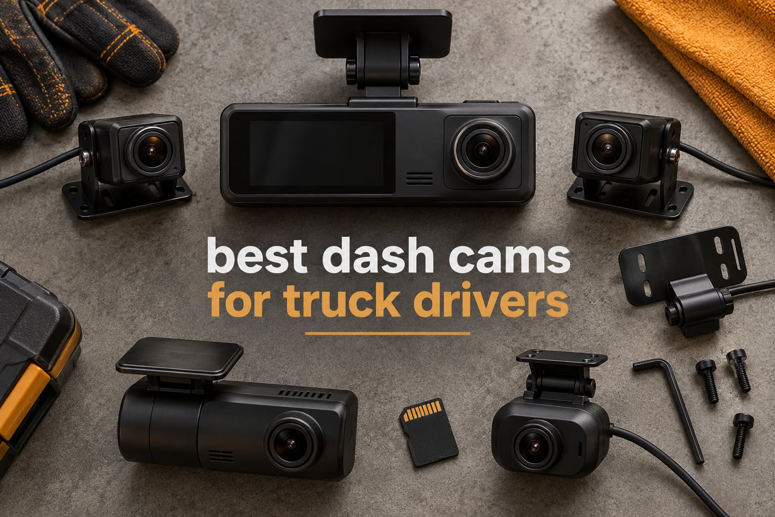 best dash cams for truck drivers