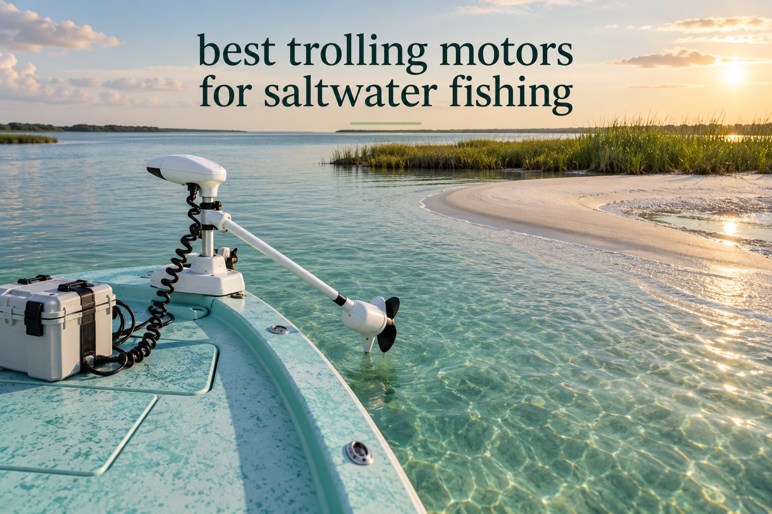 best trolling motors for saltwater fishing