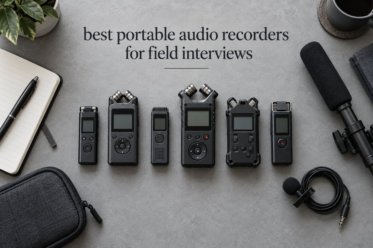 best portable audio recorders for field interviews