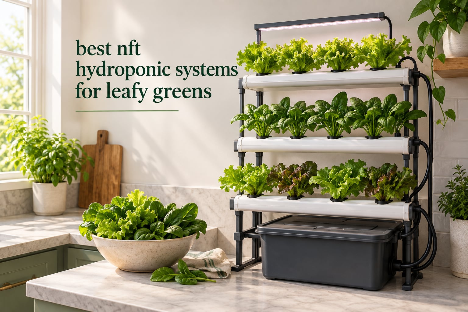 best nft hydroponic systems for leafy greens