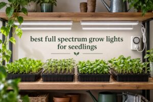 best full spectrum grow lights for seedlings