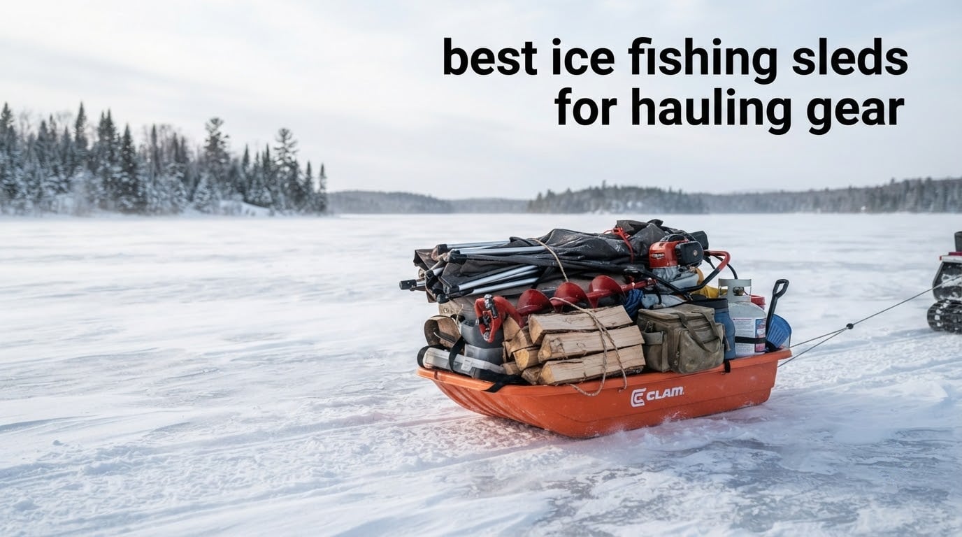 best ice fishing sleds for hauling gear